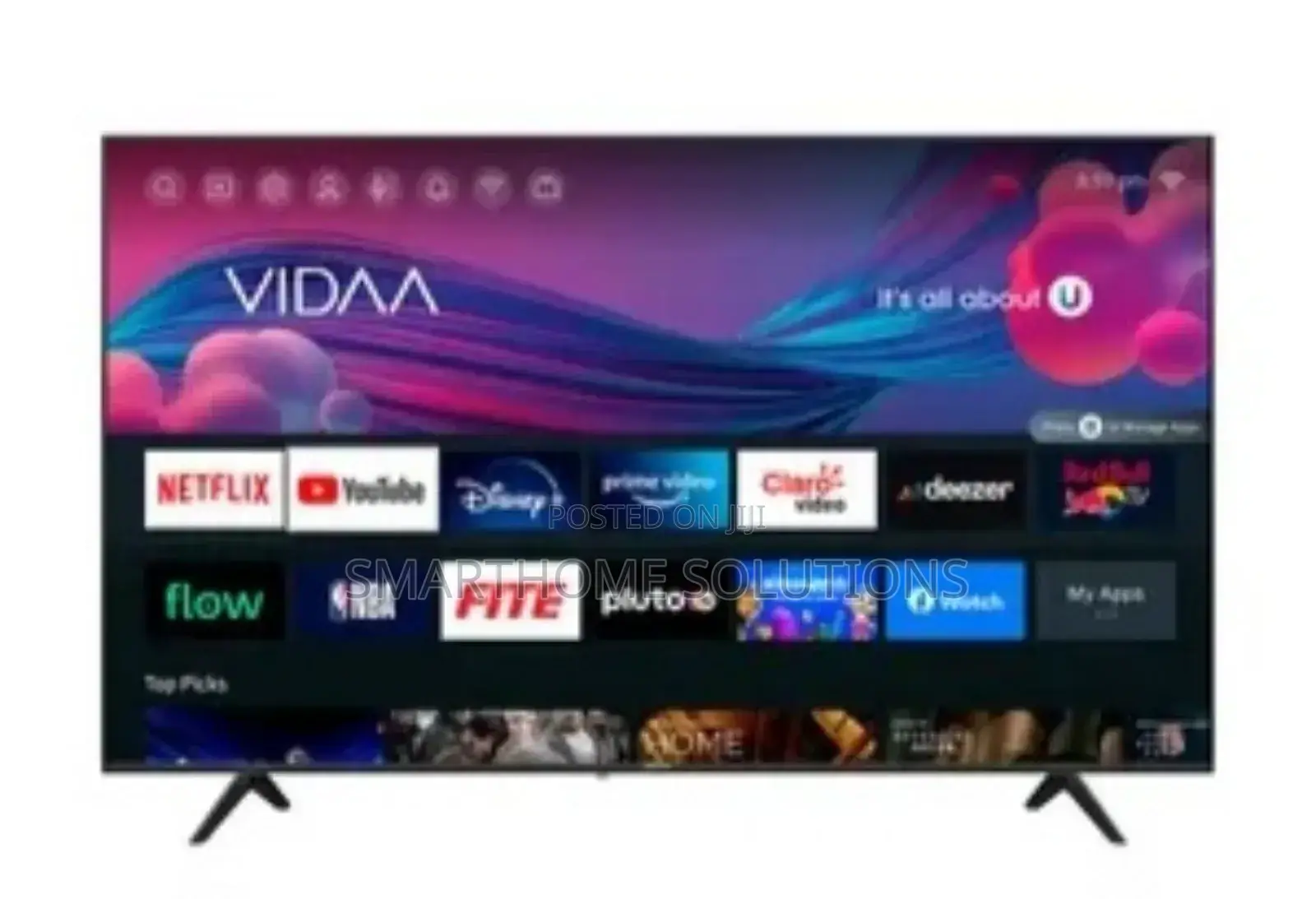 Hisense 50" Smart Frameless Tv