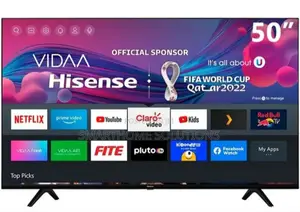 Hisense 50" Vidaa Best Resolution Television