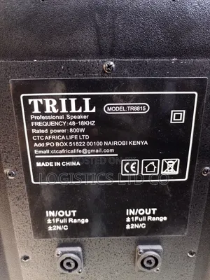 Trill Tr8815 800watts Plastic Midrange Speaker