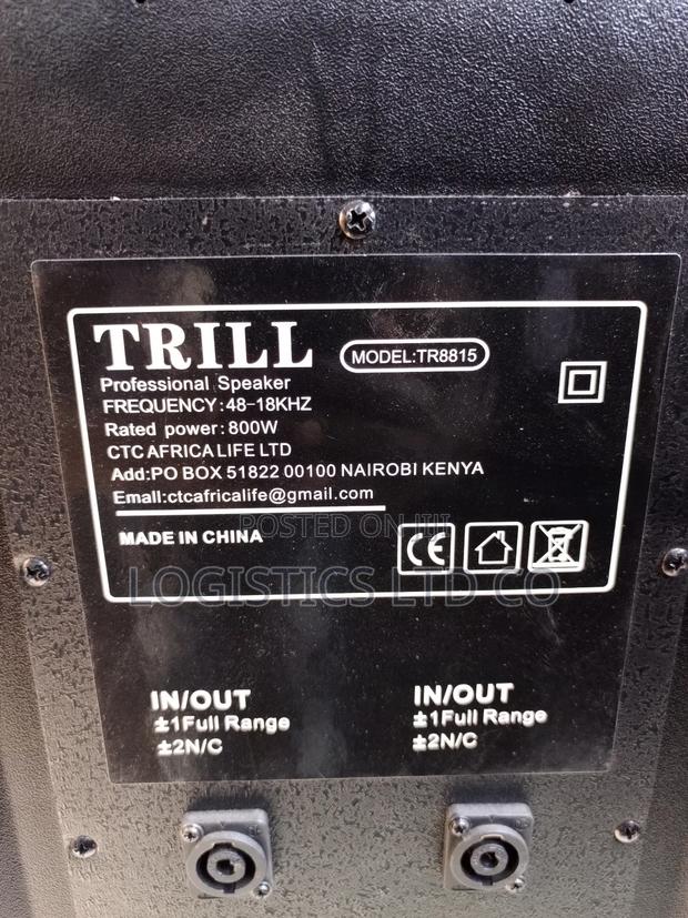 Trill Tr8815 800watts Plastic Midrange Speaker - thumbnail 2