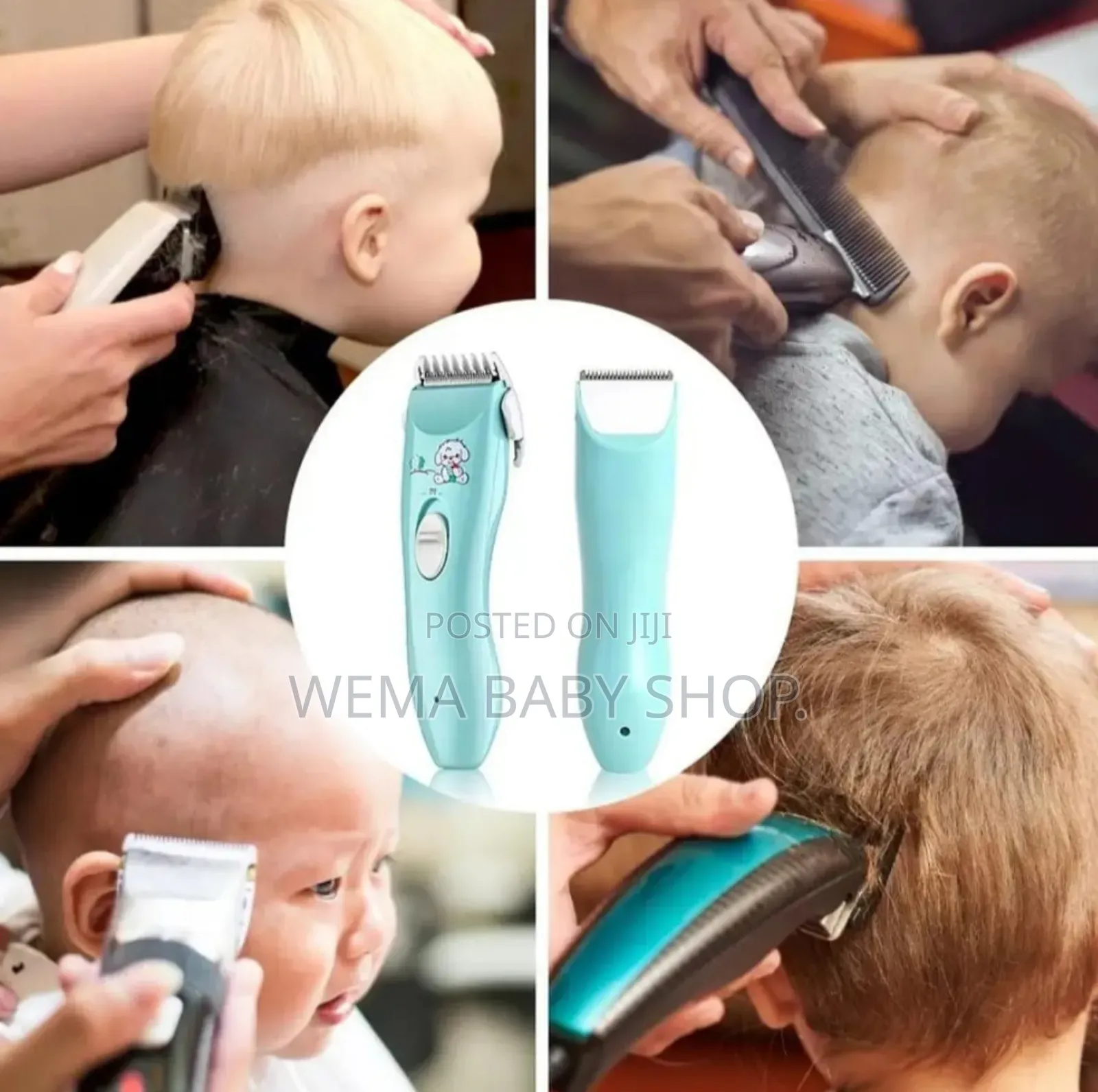 Rechargeable Low Noise Baby Hair Clipper/ Shaver