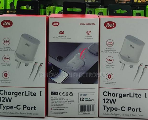 Itel Icw-122uc 12w Type C Charger Lite 1 - main view