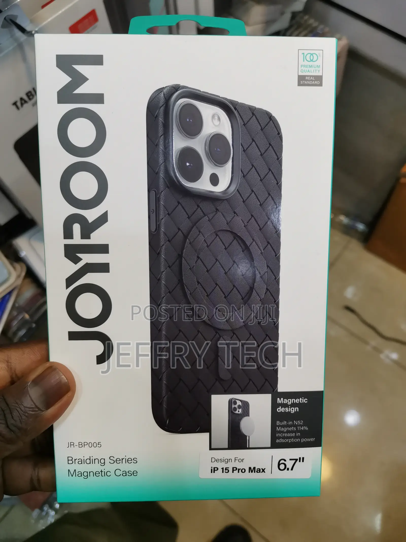 Trendy Case iPhone 15 Pro Max With Magsafe Black | 497662