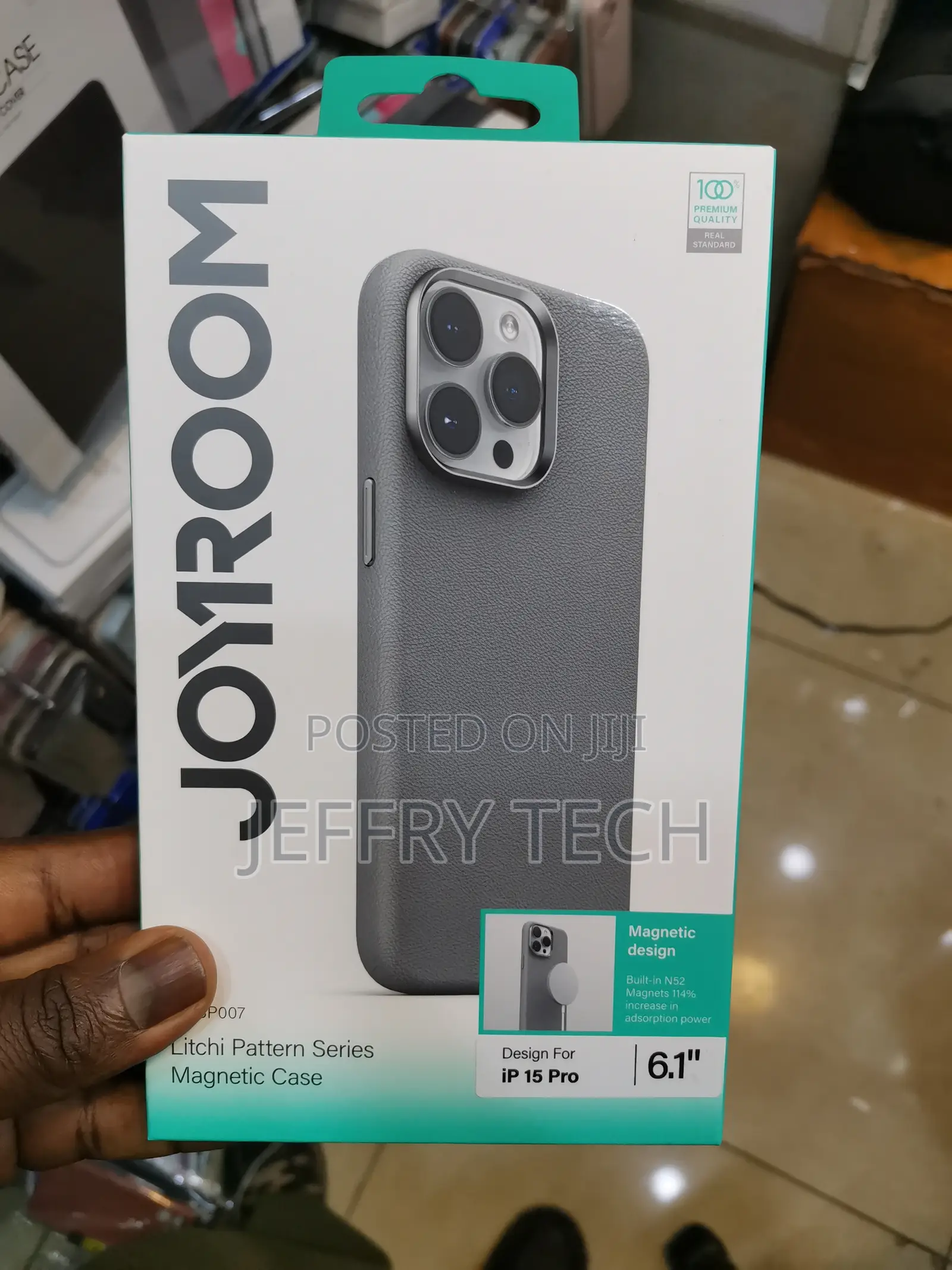 iPhone 15 Pro Joyroom Soft Armor Series Phone Case