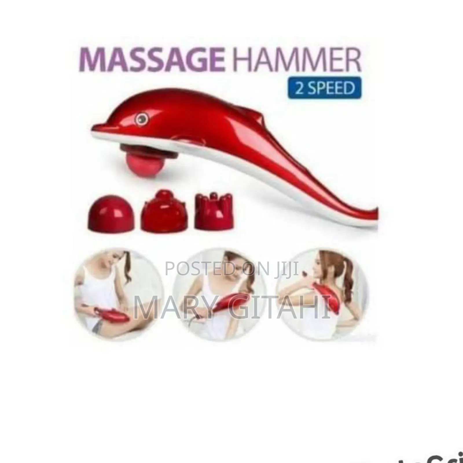 New Dolphin Red Massager