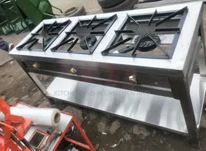 Radiant Stainless Steel 3 Burner Cooker