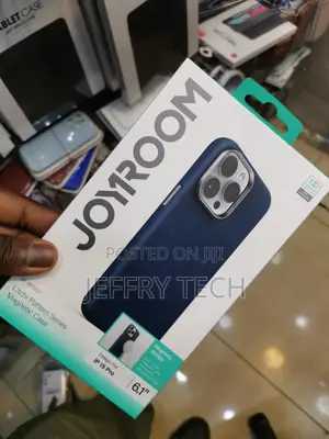Joyroom Jrbp007 Case for iPhone 15 Pro Leather Coated - Blue