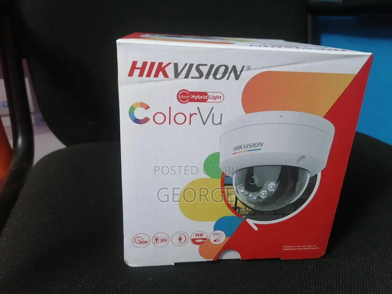 Ip Dome Camera 4mp Hikvision Full Color