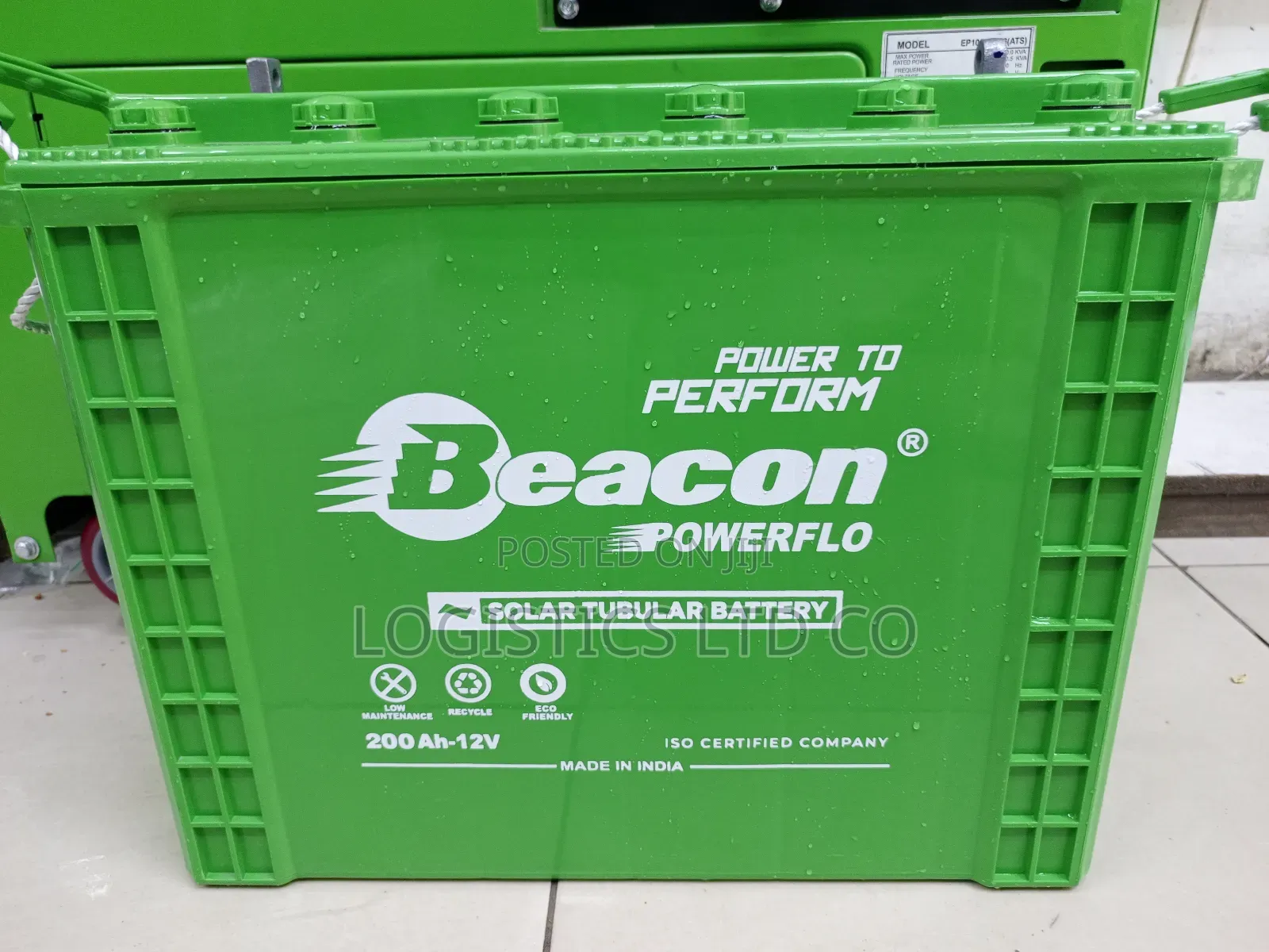 Beacon 200ah 12v Solar Tibular Battery