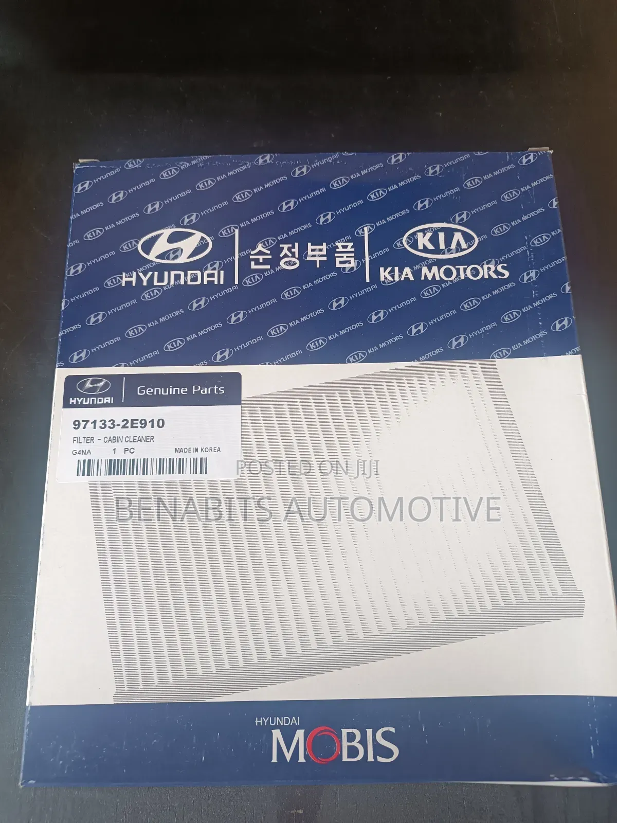Kia Hyundai Dual Cabin Filter