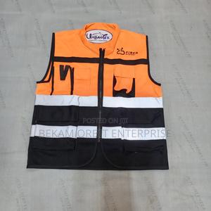 Durable Customized Orange Multi Color Safety Reflector - main view