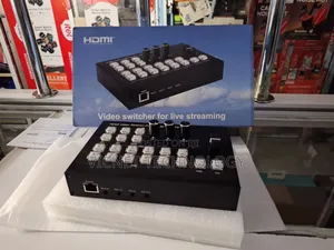 4 Channel Video Switcher for Live Streaming