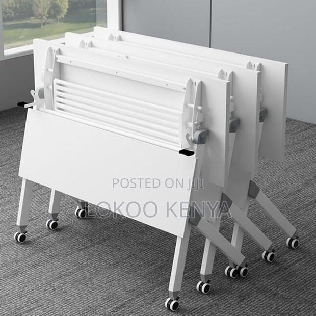 Office Table : Foldable Conference Sturdy Training Table
