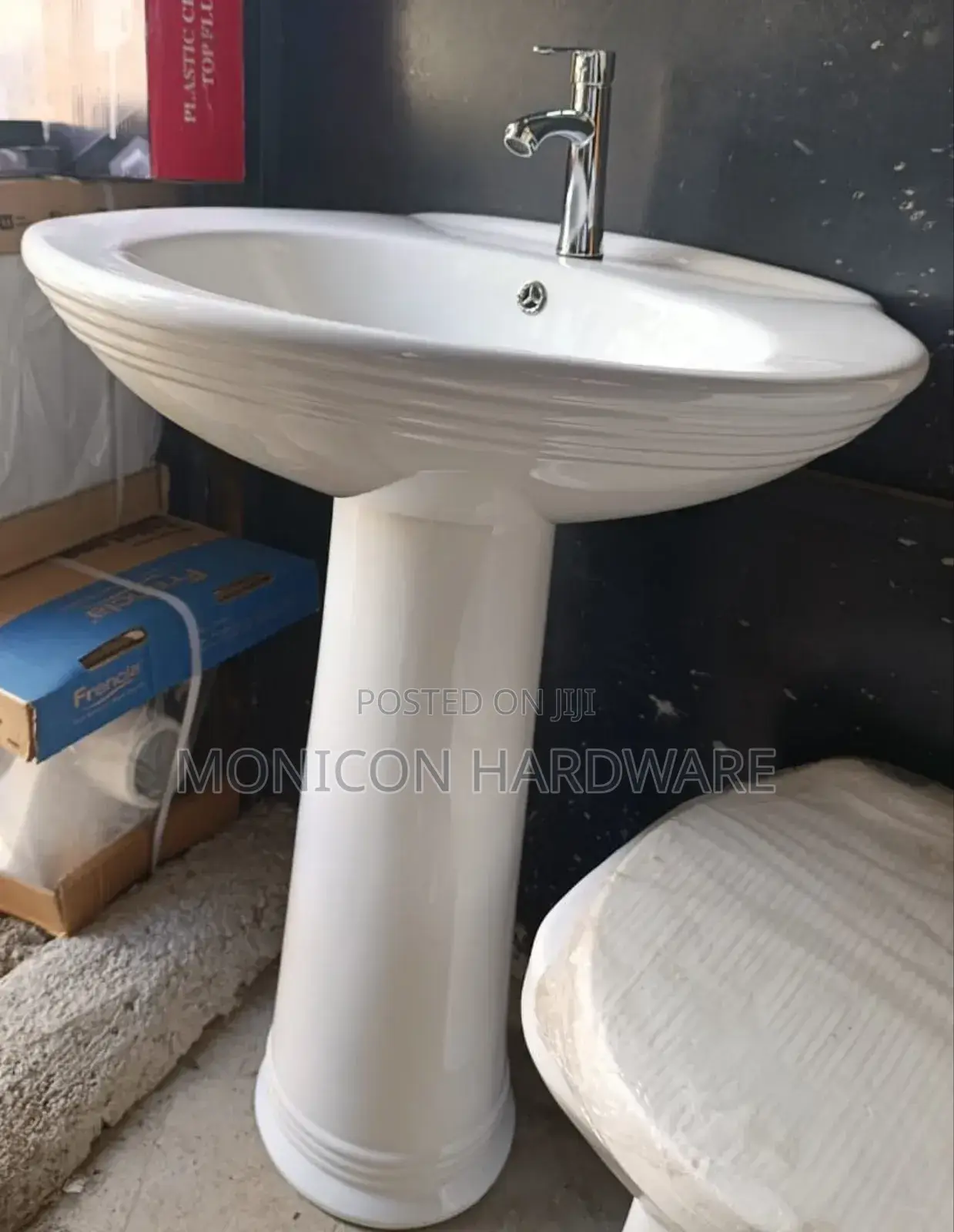 Heavy Duty Pedestial Sink Available