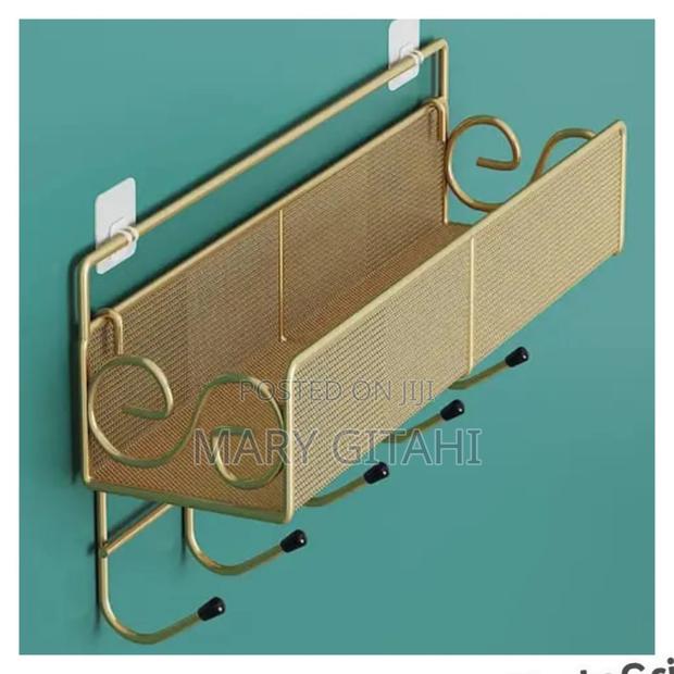 New Design Mesh Bathroom Rack