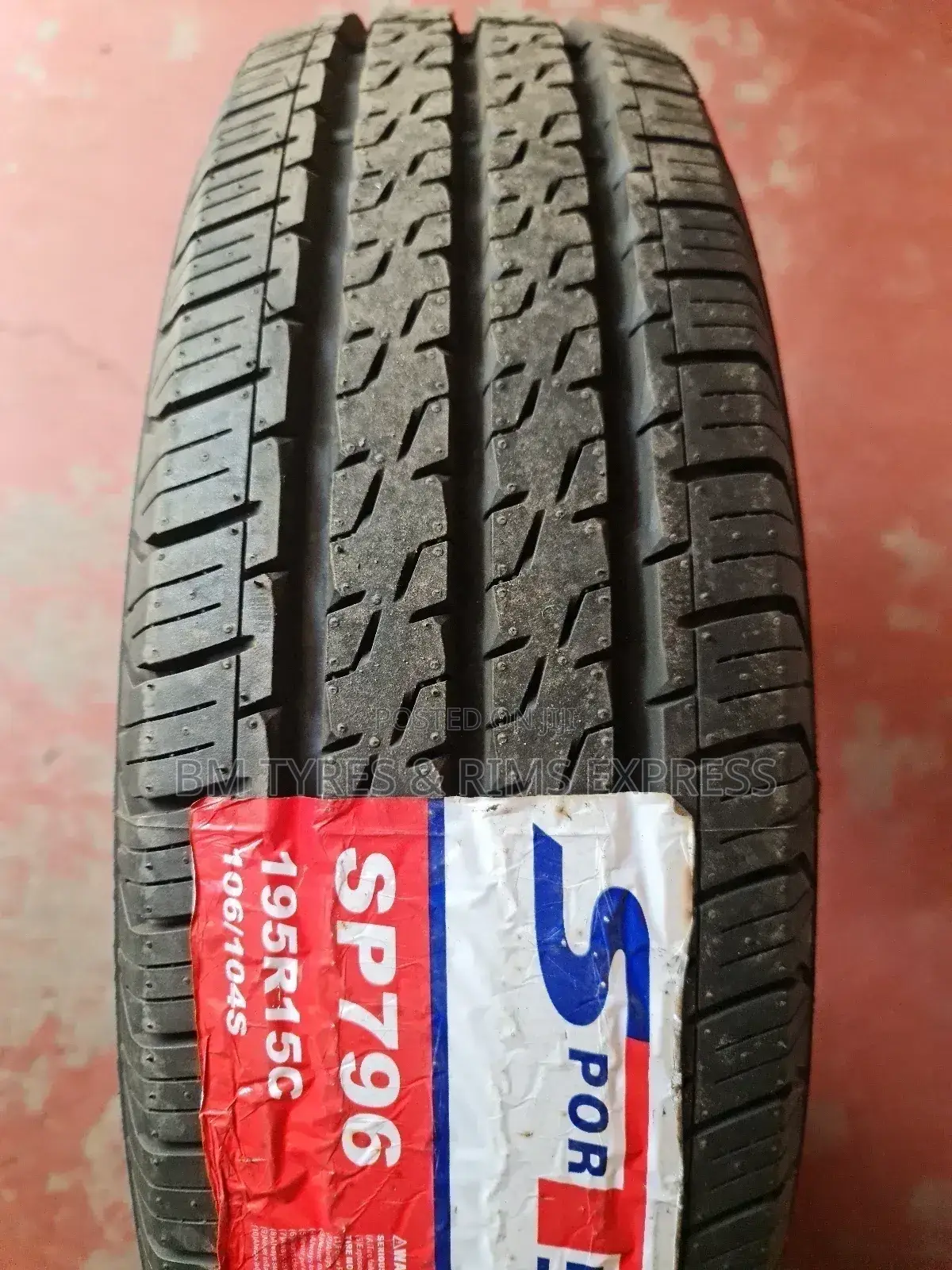 195 R15 Spotrak Tyres (Commercial)