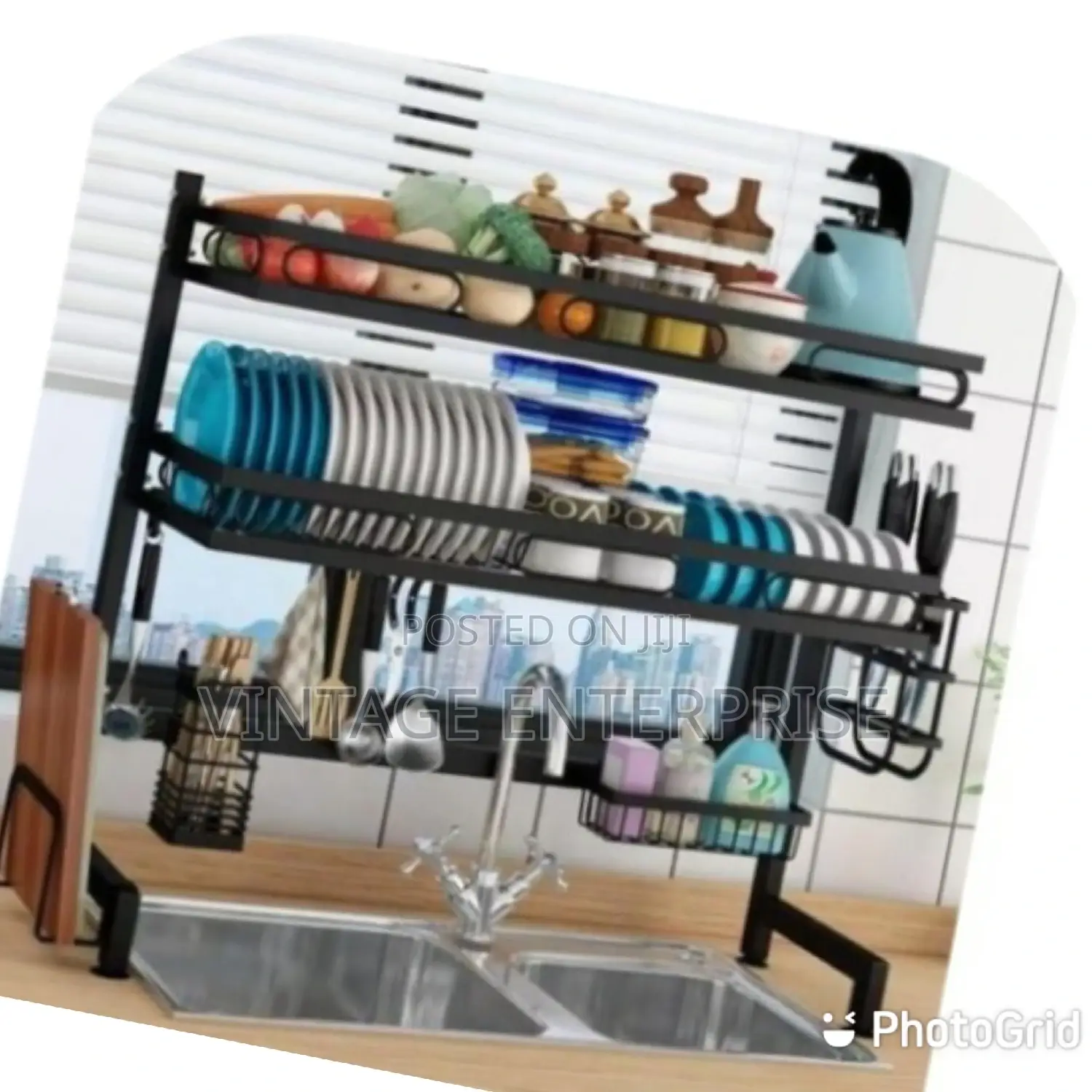 Double Over the Sink Dish Rack