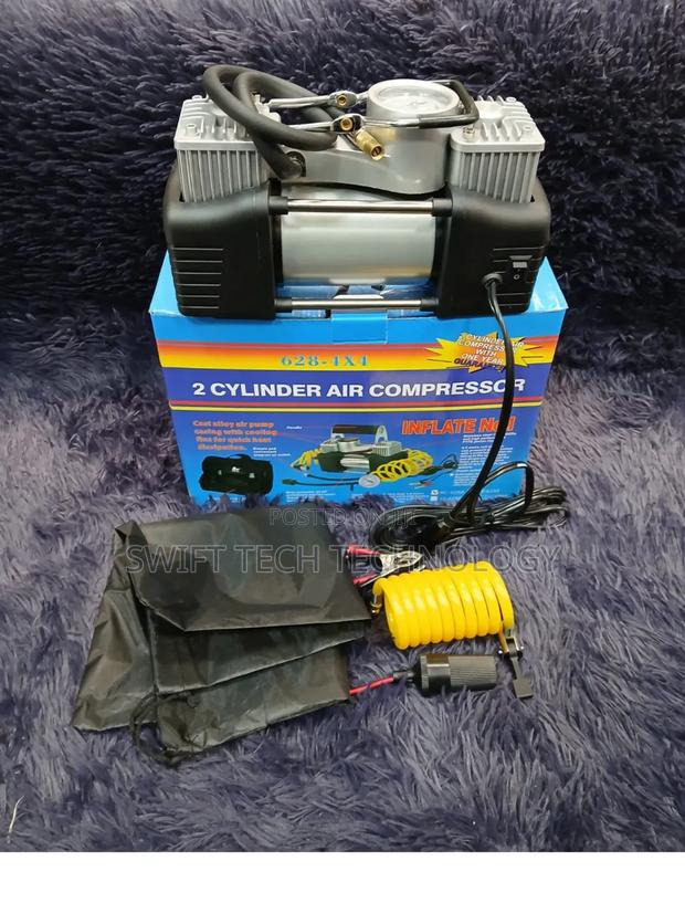 2 Cylinder Air Compresor/ Inflate