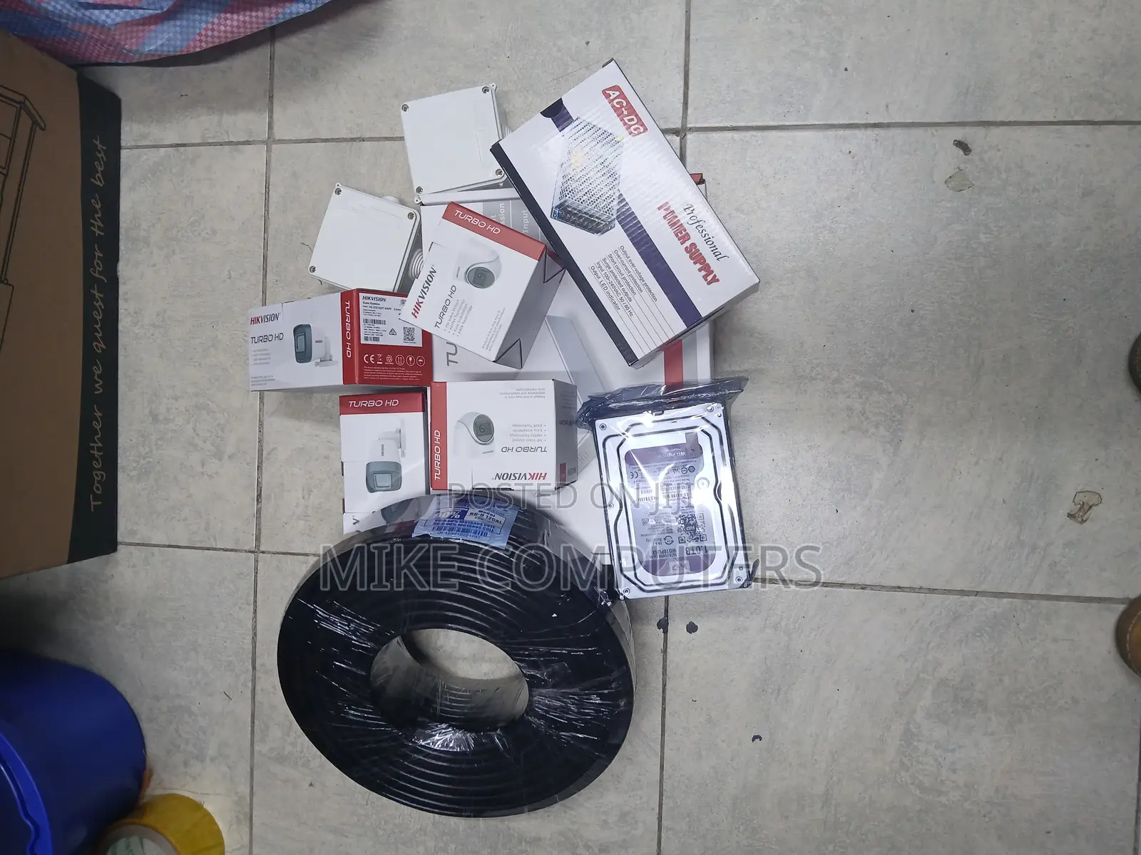 4 Channel Hikvision Full Kit '