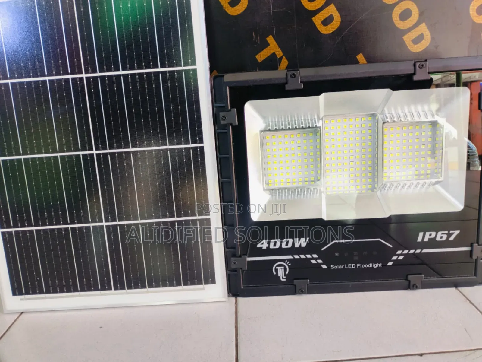Ip67 Solar Floodlight 400w