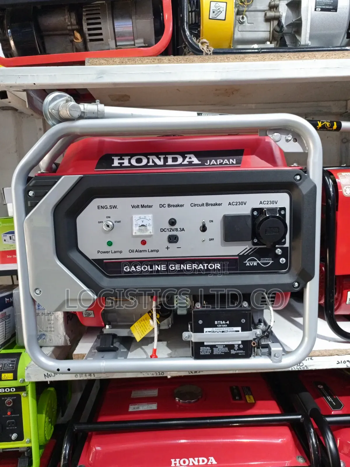 Honda 10kva Petrol Generator With Keystart and Wheels