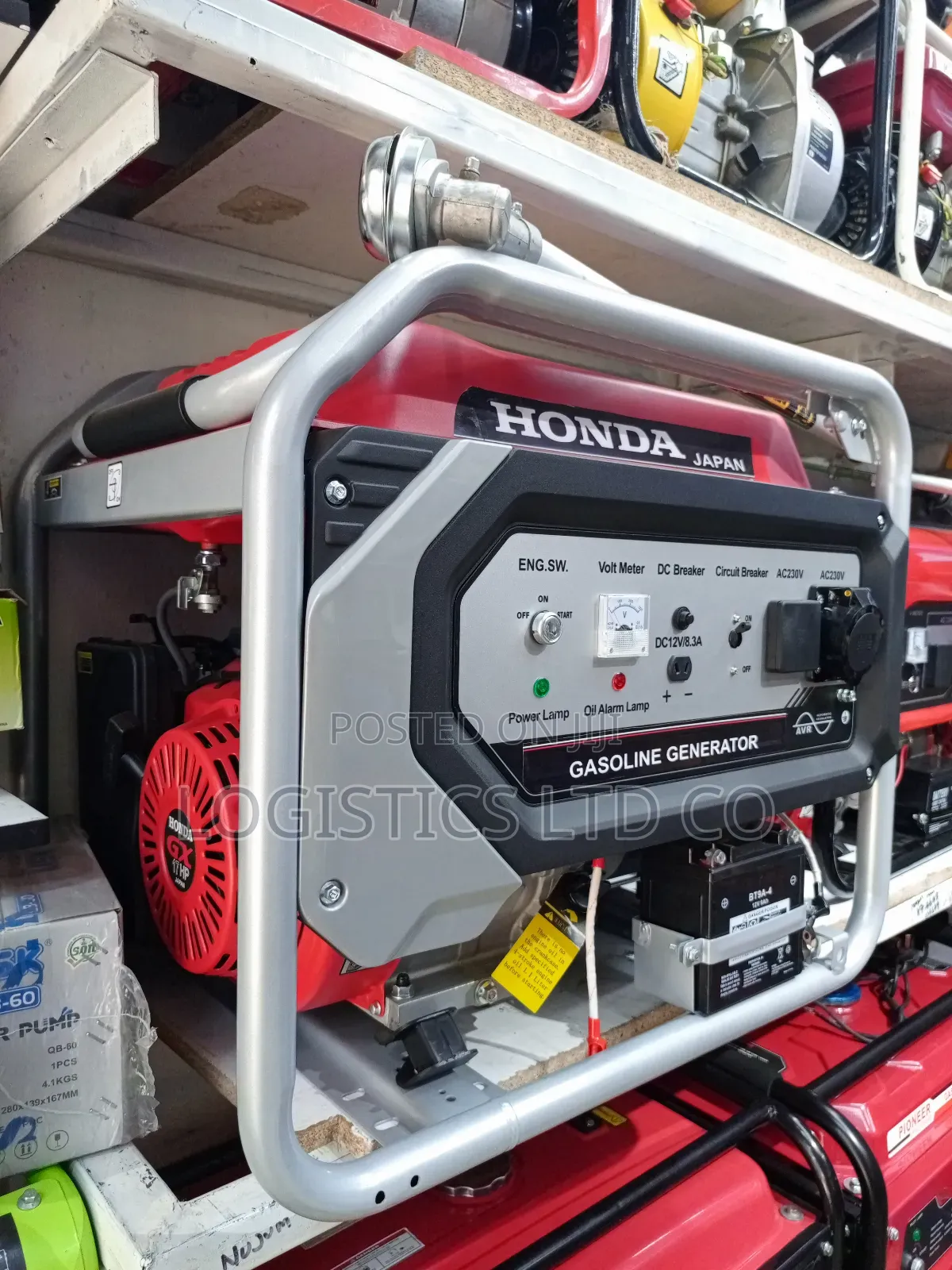 Honda 10kva Petrol Generator With Keystart and Wheels