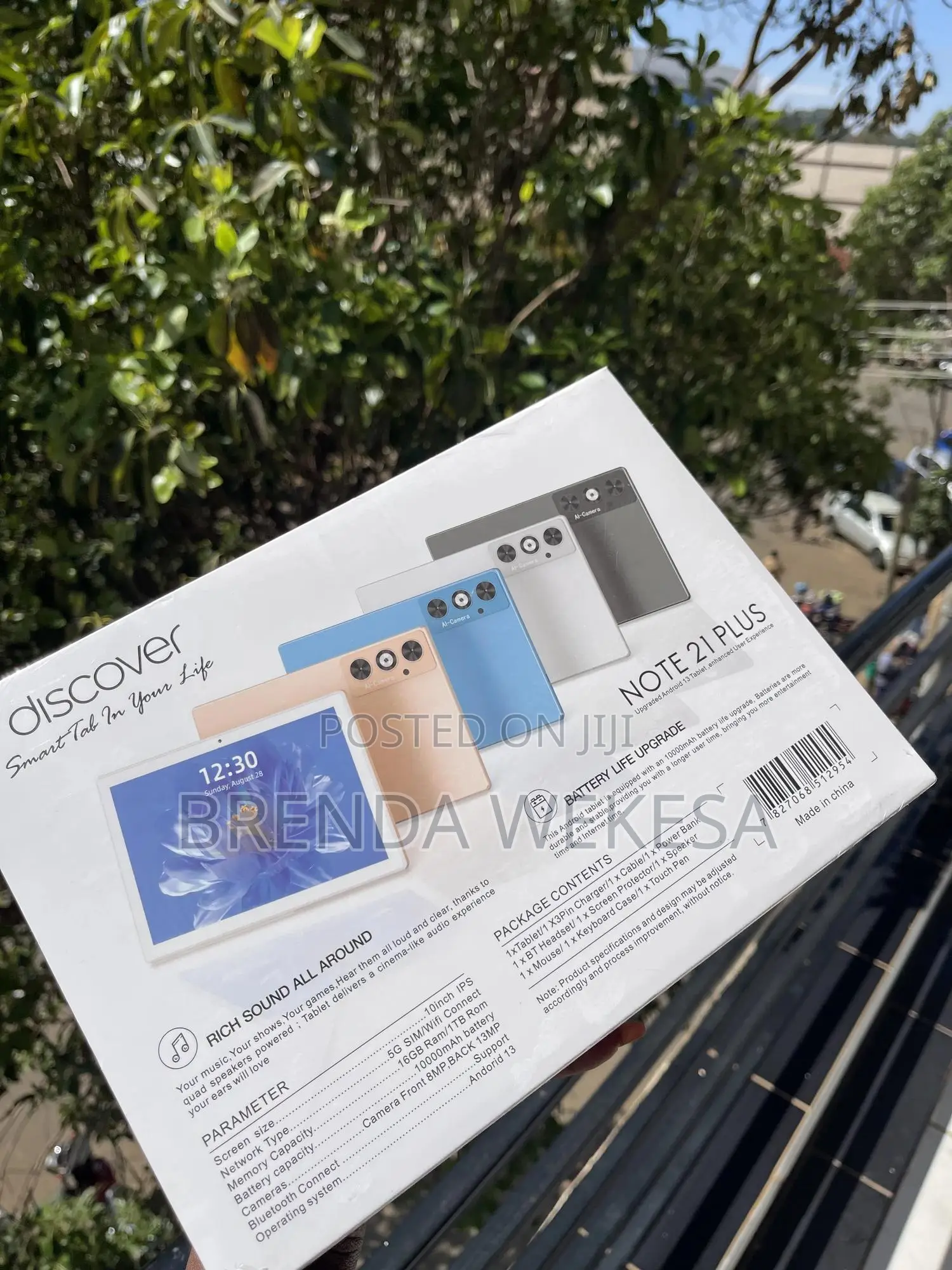 New Discover Note 21 Plus 1 TB Silver