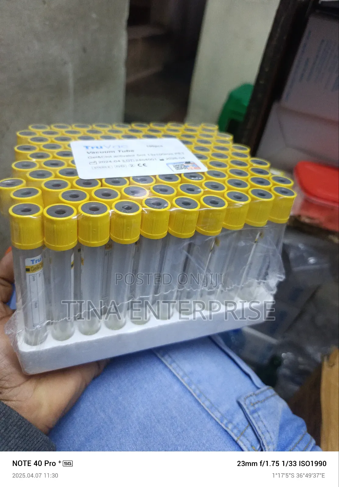 Yellow Tops/Vaccutainers