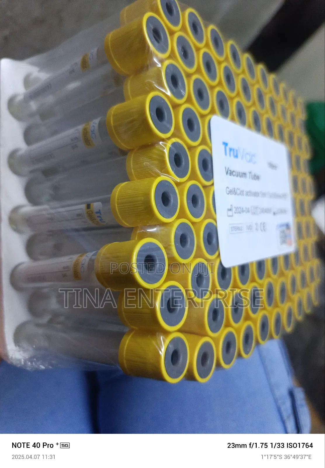 Yellow Tops/Vaccutainers