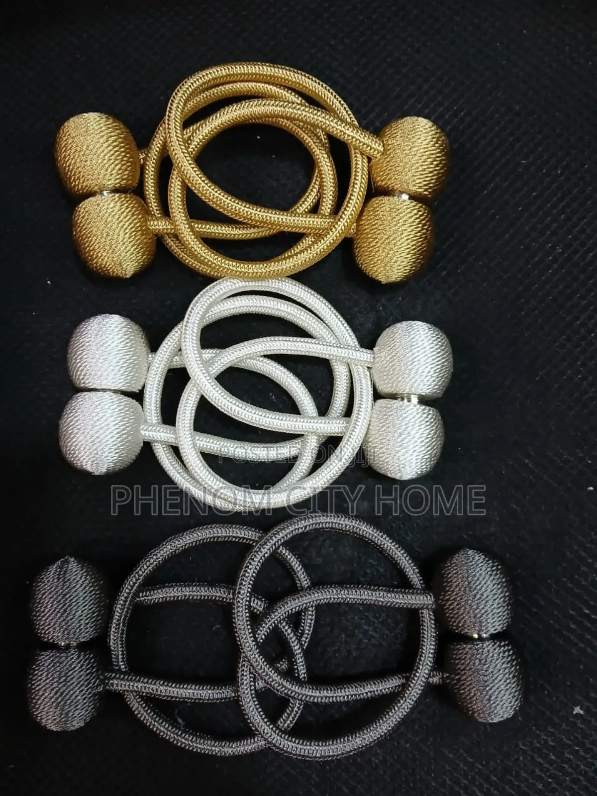 Magnetic New Curtain Tiebacks Available