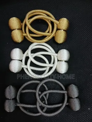 Magnetic New Curtain Tiebacks Available