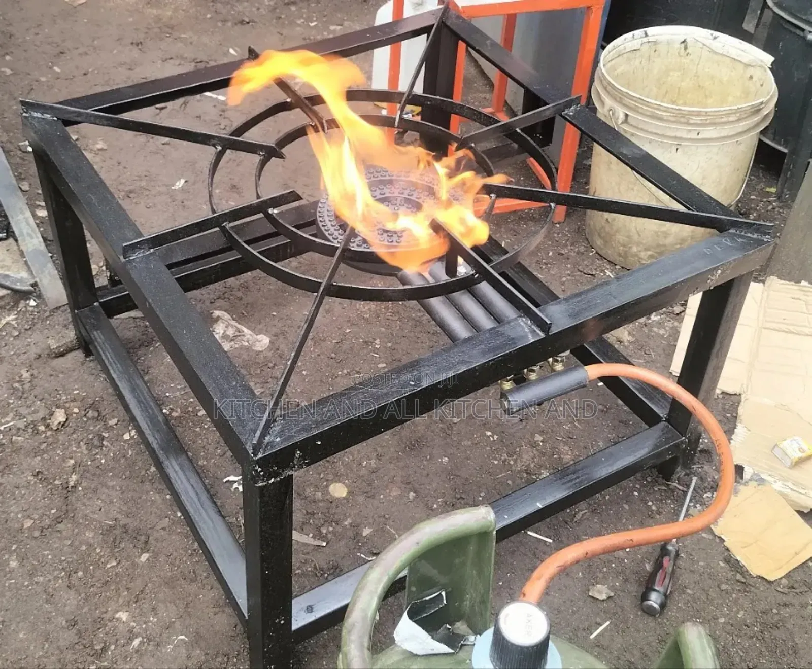 Culinary Mild Steel Single Burner