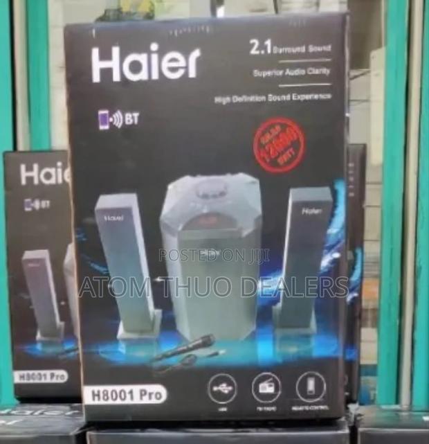 Haier Woofer 2.1 With Microphone 1200w (Mtungi)