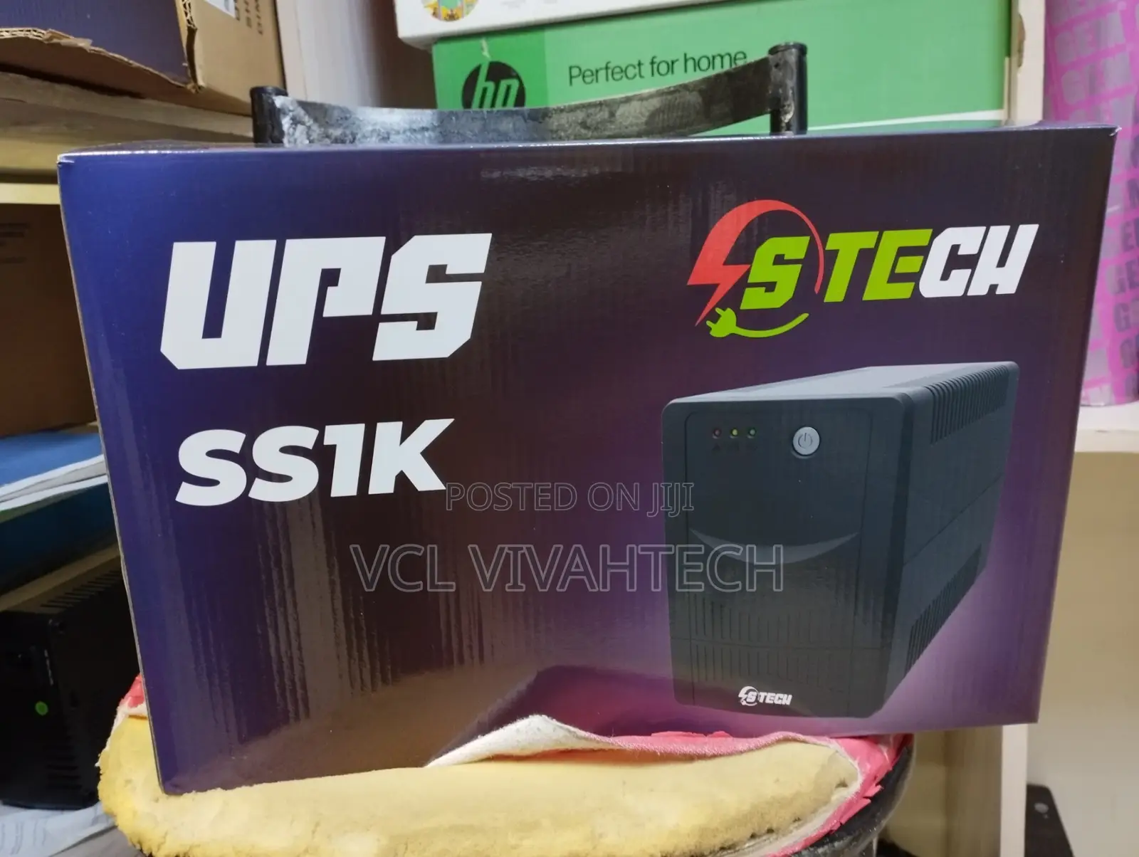 S-Tech Ss1000va Ups Back-Up Battery .