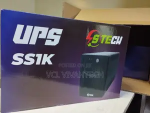 Ss1000va Ups S-Tech Ups || 1000va || Brand New