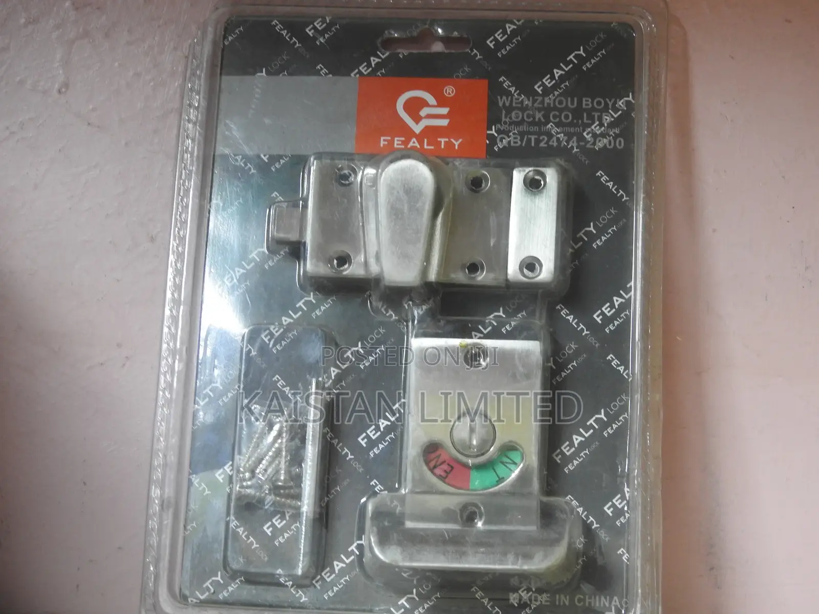 Indicator Locks for Bathrooms