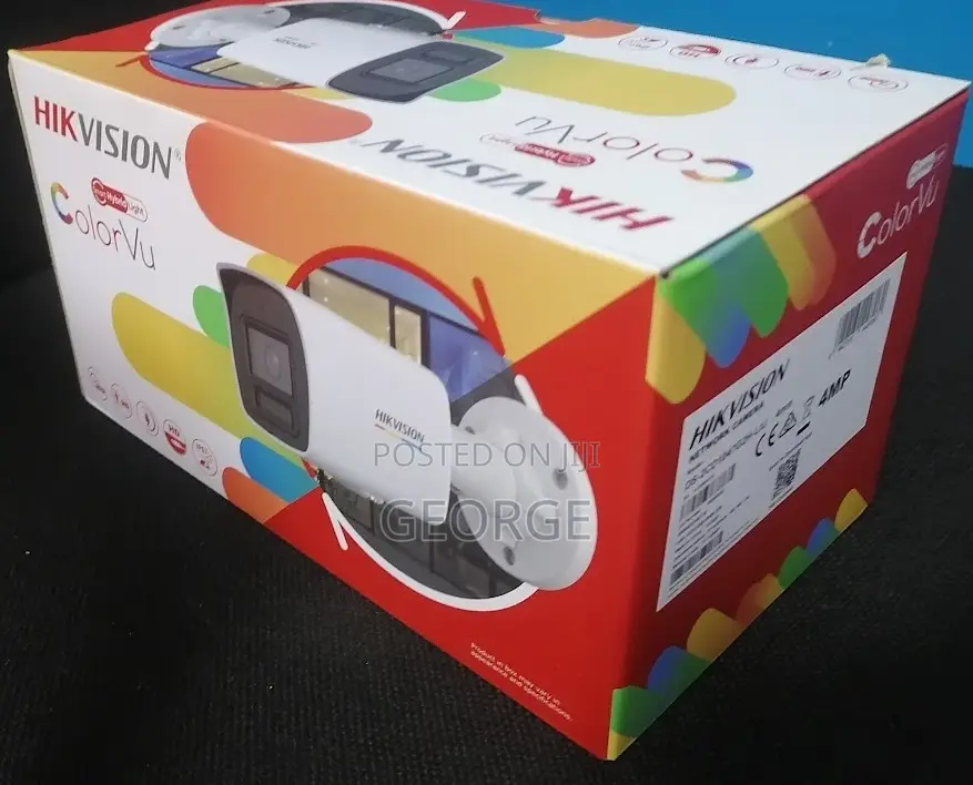 Hikvsion 4mp Colorvu Ip Camera New- Camera