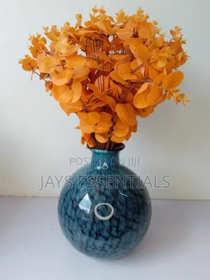 Blue Pot Flower Vase