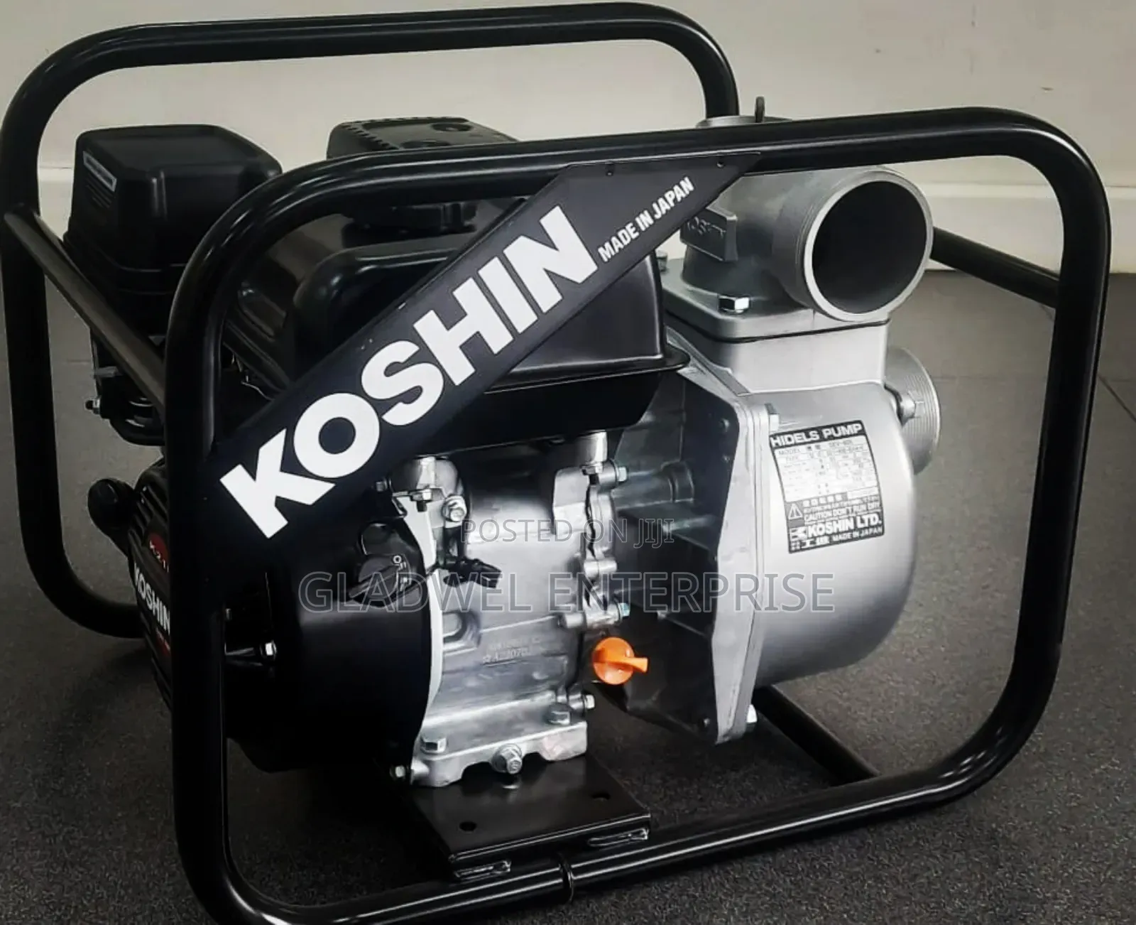 Sev80e Koshin Black Petrol Water Pump 3inches 