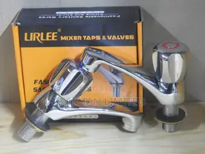 Lirlee Pillar Taps With Knob Handle