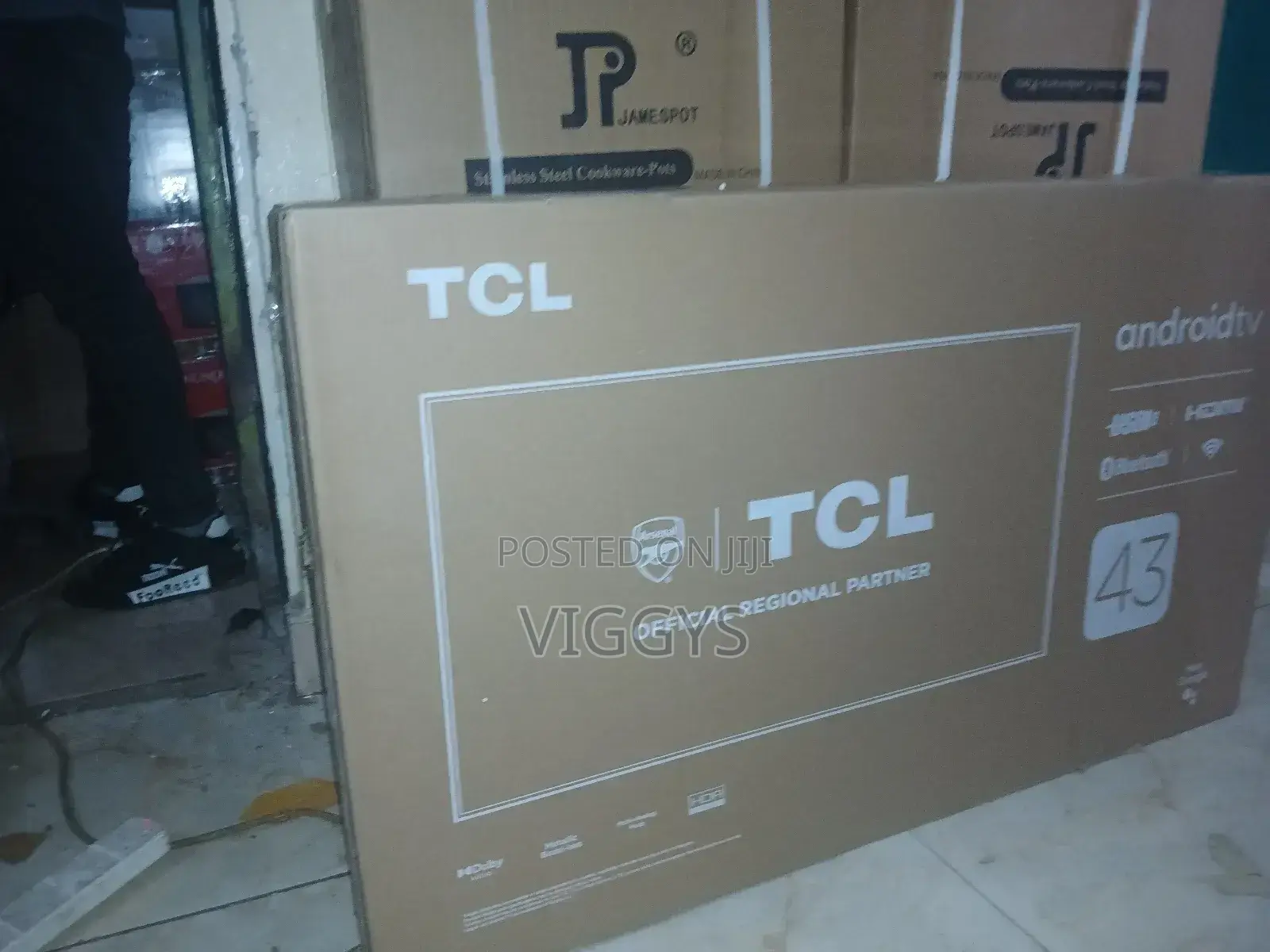 TCL 43 Inches Android Tv. I.