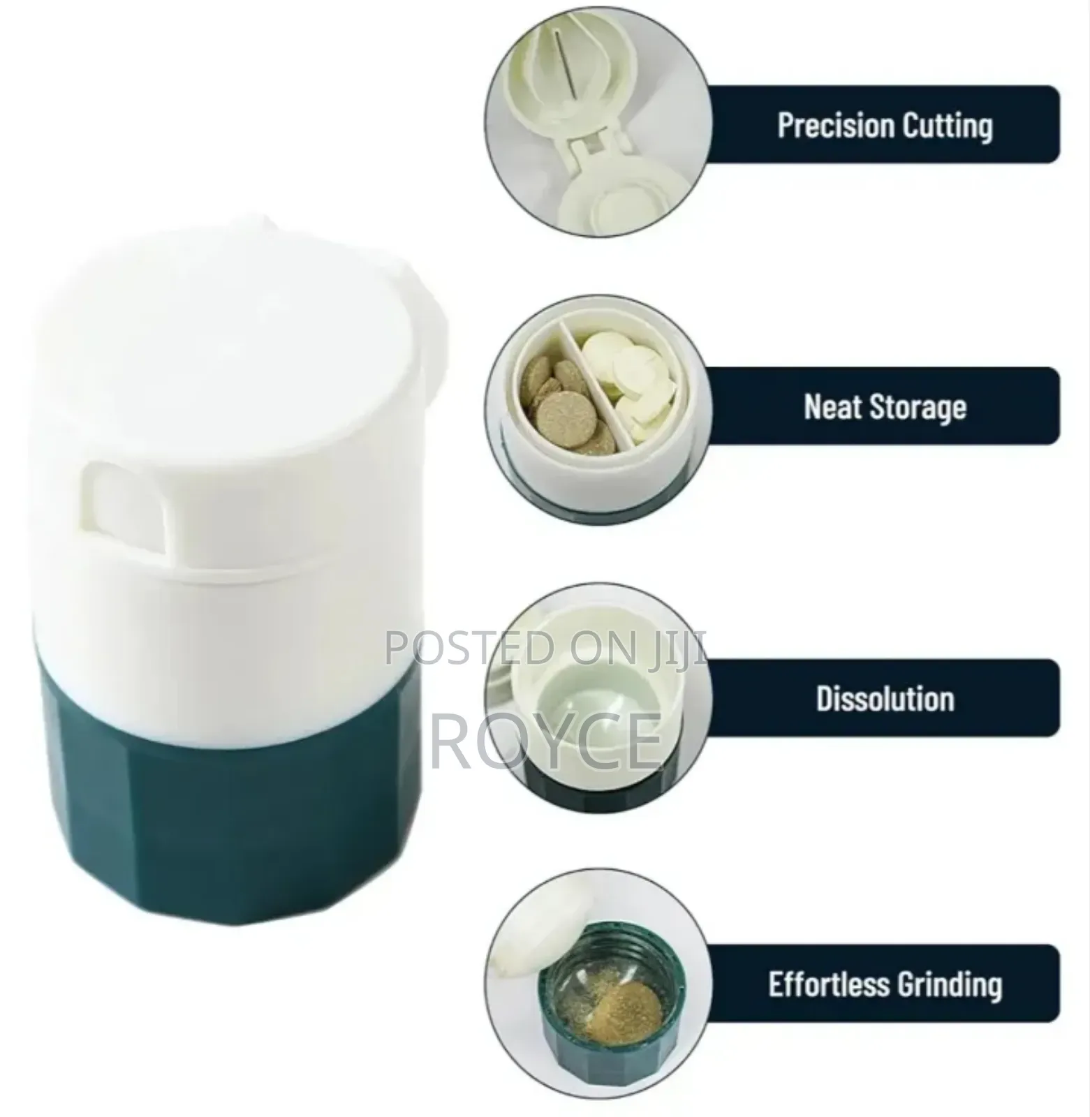 4 in 1 Pill Crasher/ Cutter