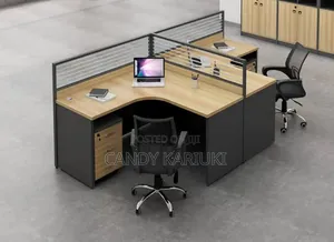 Curved 2 Way Workstation