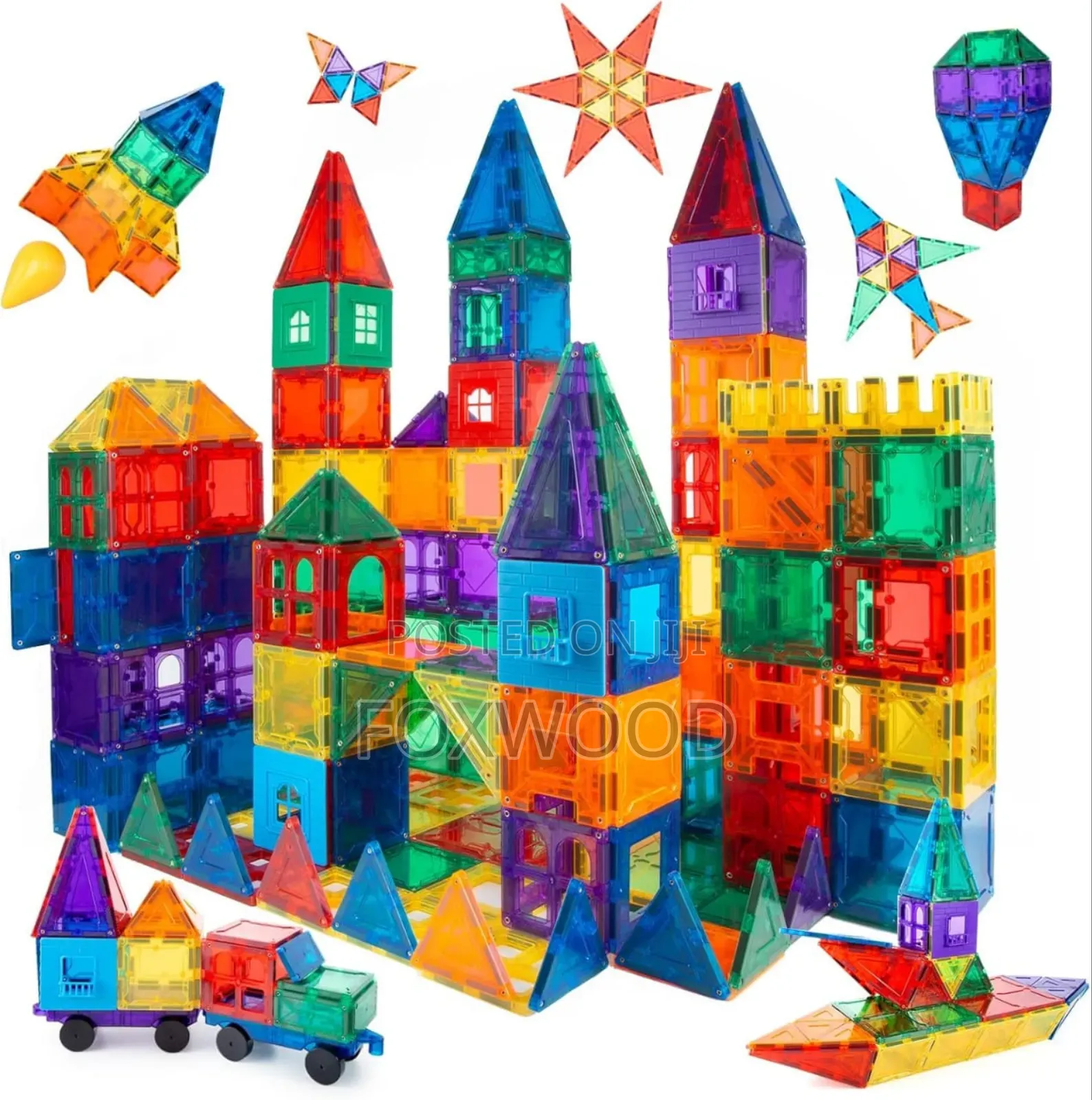 100-PCS 3d Magnetic Building Block