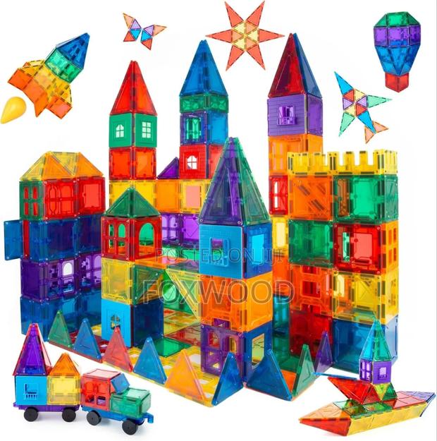 100-PCS 3d Magnetic Building Block - thumbnail 5