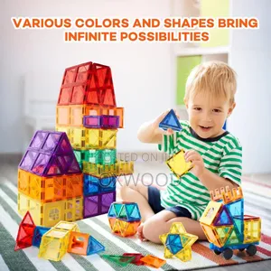 100-PCS 3d Magnetic Building Block