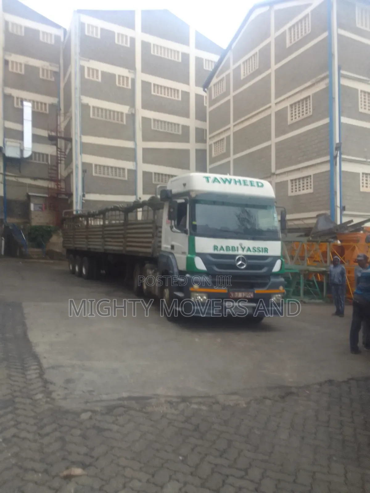 High Sided Trailer With Tarpaulin Available for Transport