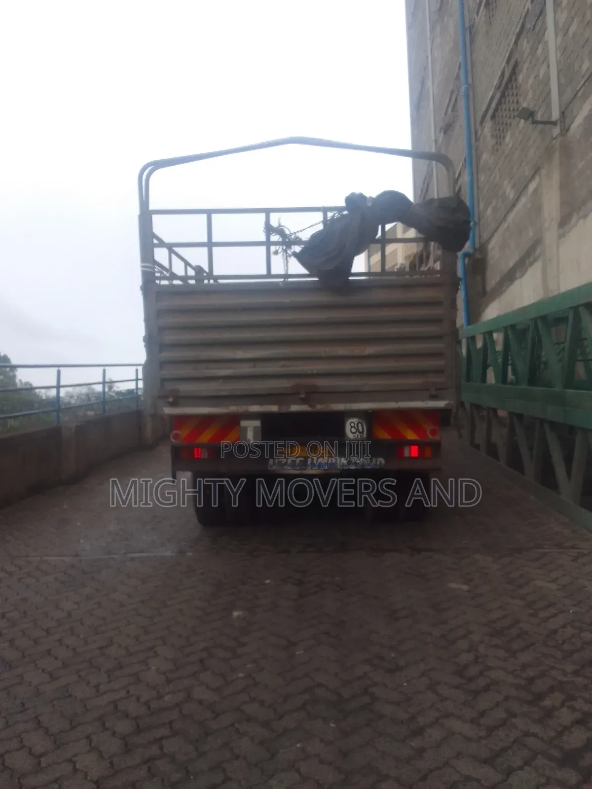 High Sided Trailer With Tarpaulin Available for Transport