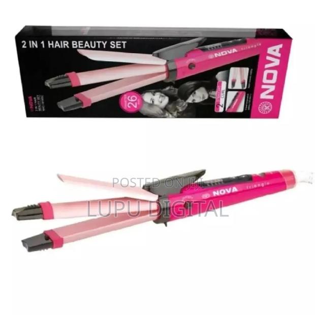 Nova Professional 2-in-1 Hair Curler Straightener - thumbnail 2
