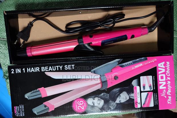 Nova Professional 2-in-1 Hair Curler Straightener - thumbnail 5